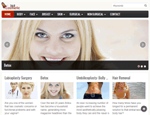 Tablet Screenshot of cosmetic365.com